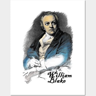 William Blake - Portrait of The Artist Posters and Art